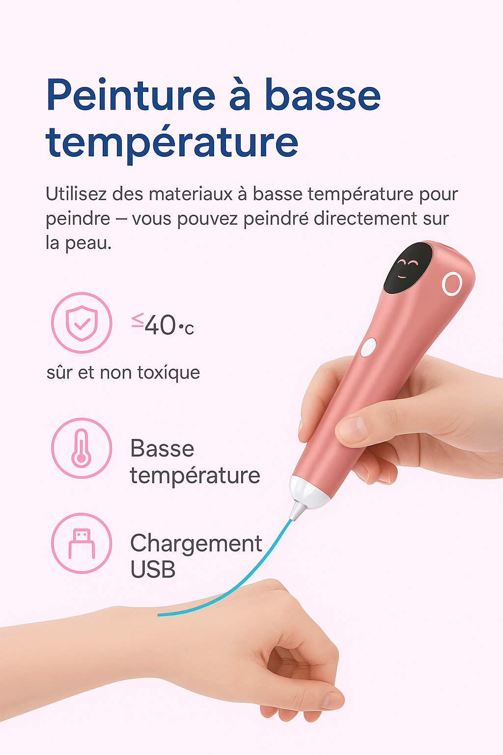 Stylo d’impression 3D créatif