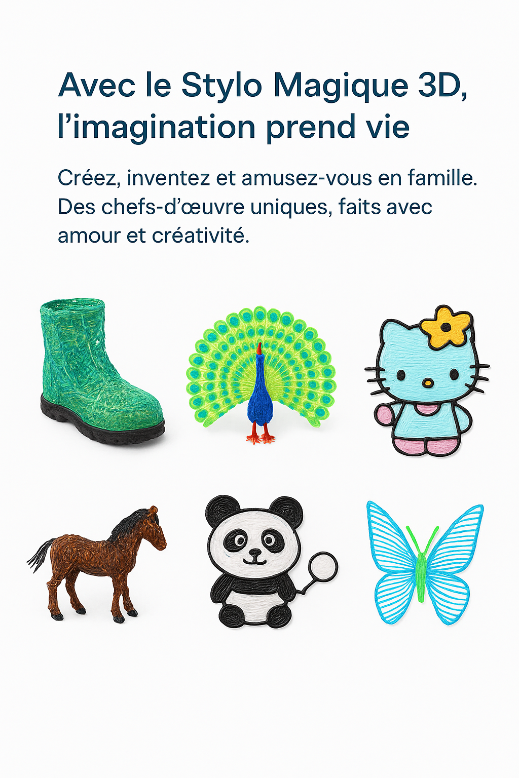 Stylo d’impression 3D créatif